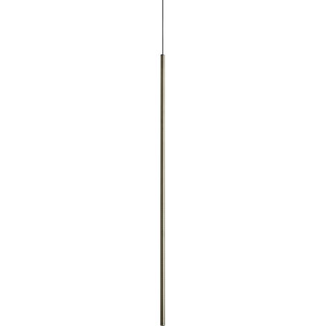 Ideal Lux Sospensione Look 1 luce LED integrato ottone vetro metallo