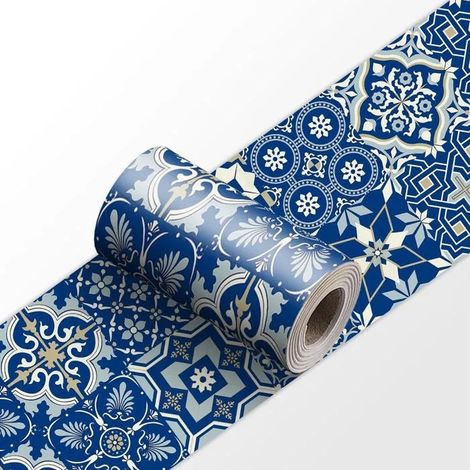 Frise Murale YX190 15cm X 240cm Adhesive Autocollante Papier Peint pour Décoration Intérieure Facile à Poser - Y - Yx190 240 x 15 cm (1/5)