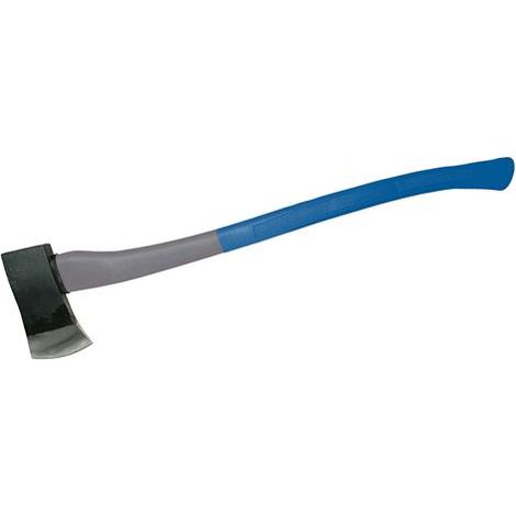 Accetta ascia in acciaio manico rivestito in gomma peso 3kg Offerta Silverline