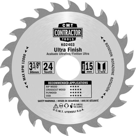 K02403 ITK-CONTRACTORS HW 3-3/8inx0.043inx15mmBORE Z24ATB (1/3)