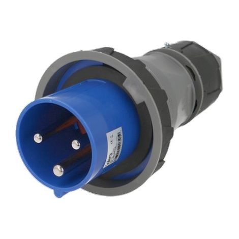 Prise mâle CEE monophasée 3 x 63A IP67 (1/2)