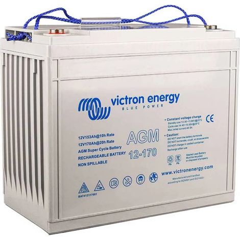 Batteria victron super cycle 12V 170 Ah alta prestazione (1/2)