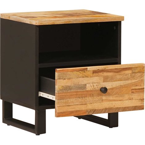 Maison Exclusive - Mobiletto da Letto Marrone 40 x 33 x 46 cm (1/5)