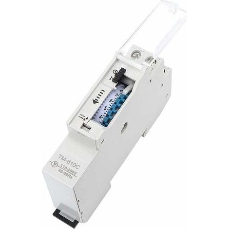 Interrupteur horaire de Rail Interrupteur de Commande de synchronisation de Rail DIN Intelligent Relais de minuterie TM610C 220V pour réverbère (1/5)