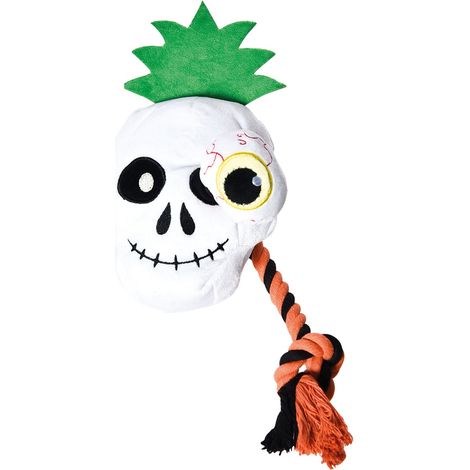 Peluche Tête de mort avec corde