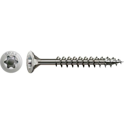 SPAX Vite universale acciaio inossidabile A2 ,6 x 70 mm,100 Stk. - Scatola di cartone XL