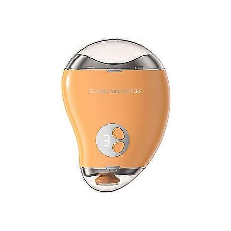 Elektrischer 2-in-1-Nagelknipser, multifunktionaler elektrischer Nagelknipser und Polierer, tolle Geschenkidee (Weizen)