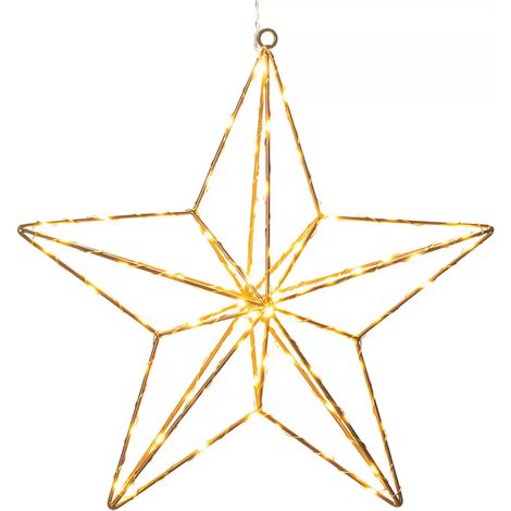 [NEUWERTIG] B-Ware Konstsmide Led Dekoleuchte Goldstern Weihnachtsdekoration Deko Lampe Leuchte