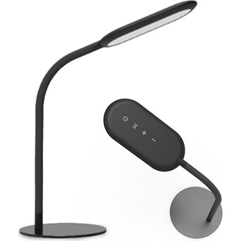 Lampe bureau LED tactile FISHTEC 3 modes tête orientable (1/5)