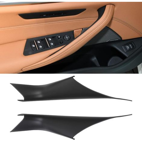 Stück Türgriffabdeckungen für BMW 5er G30 G31 (2016–2022), 518d, 520d, 520i, 525d, 530d, 530e, 530i, 540i, Fahrer- und Beifahrerseite – Schwarz (1/5)