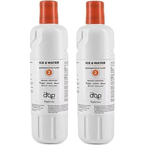 2er-Pack Filter (EDR2RXD1) Kühlschrank-Wasserfilter für Kühlschrank (1/5)