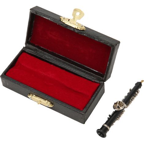 Miniatur-Oboenbrosche für Musikliebhaber – Detailgetreues, rostbeständiges Modell – Geschenkidee für Musikfestivals (1/5)