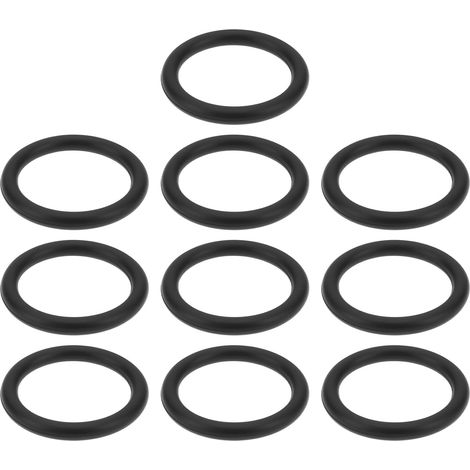 Lot de 10 Joints Toriques pour Filtre à Huile 13 X 1,9 Mm 09280-13004 en Caoutchouc Nitrile Noir (1/5)