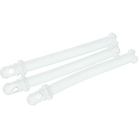 vhbw 3x Milk Hose compatible with DeLonghi EN520.B LATTISSIMA, EN520.BL EX-1 LATTISSIMA PLUS, EN520.B LATTISSIMA PLUS Coffee Machine