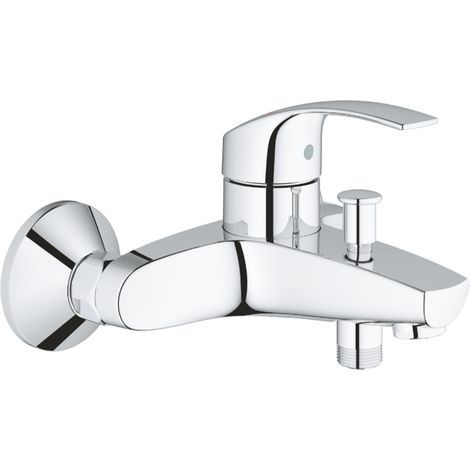 GROHE 33300002 Eurosmart Single-Lever Bath/Shower 1/2inch Mixer Tap - Chrome