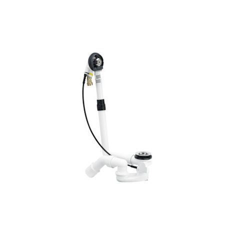 Bette Ab- und Überlaufgarnitur mit Zulauf Ø 52mm, 560mm, B604-901 (1/2)