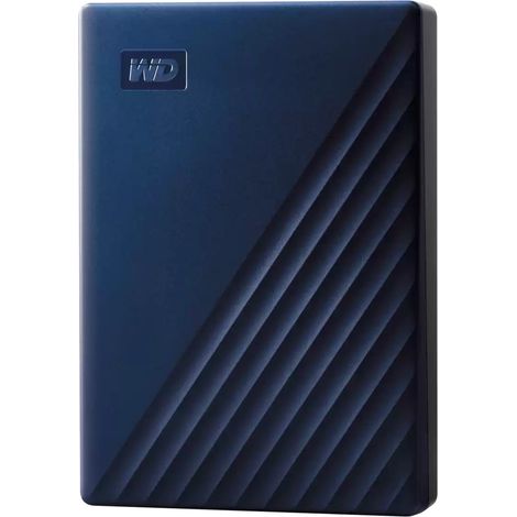 Western Digital My Passport WDBK6C0060BBL-WESN disco rigido esterno 6 TB 2.5" Micro-USB B 3.2 Gen 1 Blu (1/4)