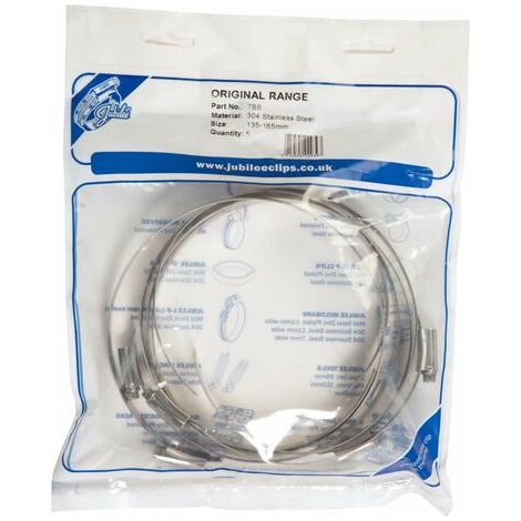 (Size 5) Zinc Protected Hose Clip 90 - 120 Mm (3.1/2 - 4.3/4In)