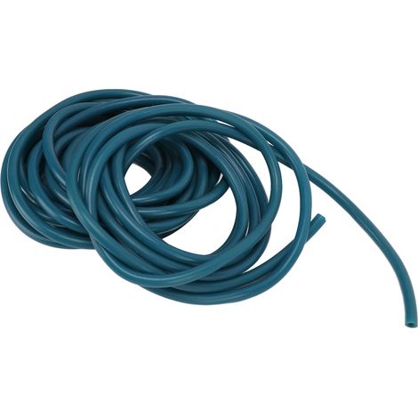 Tuyau d'arrosage goutte à goutte 10 mètres bleu souple robuste tube de distribution pour jardin massifs fleuris paillage arrosage (1/5)