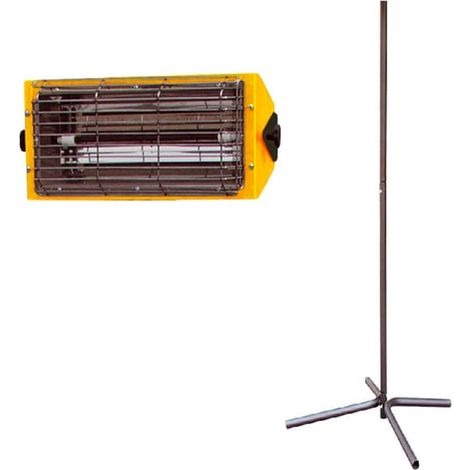 Chauffage infrarouge HALL1500D avec pied (1/2)