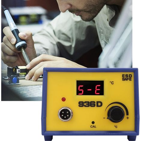 Fer à souder électrique 60W, station de soudage antistatique à chauffe rapide, prise UE 220V (1/5)