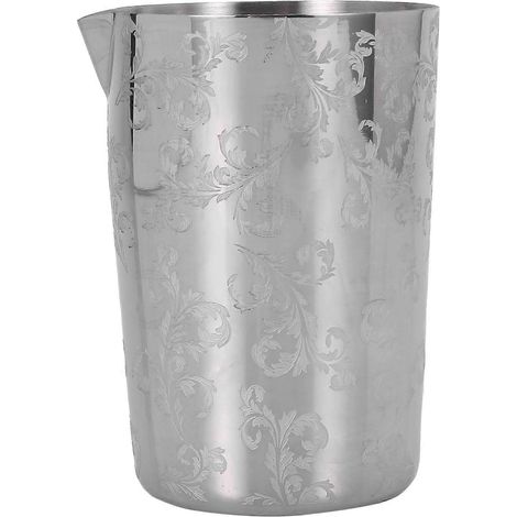 Rührbecher aus Edelstahl, 500 ml, Cocktailbecher, Moscow Würfelbecher, 1 Stück (1/5)