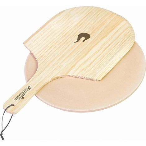 Kit pierre à pizza + pelle à pizza pour barbecue Char-Broil (1/5)