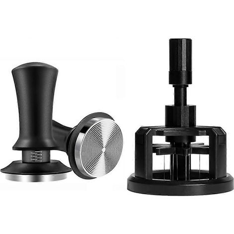 Aiguille rotative 58 mm et marteau à poudre de café WDT - Distributeur d'agitateurs pour café expresso (1/5)