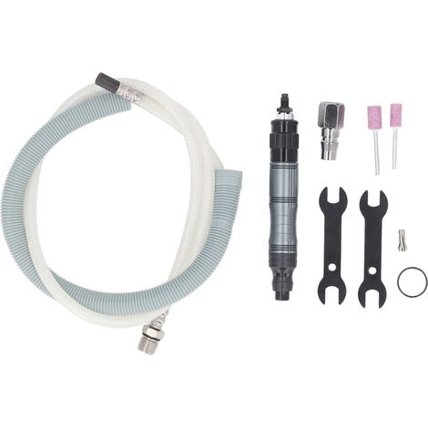 [JAMAIS UTILISÉ]Kit de mini meuleuse pneumatique 1/4 po 70 000 tr/min avec pince de 2,38 mm/3 mm pour la découpe, le polissage et le soudage (1/5)
