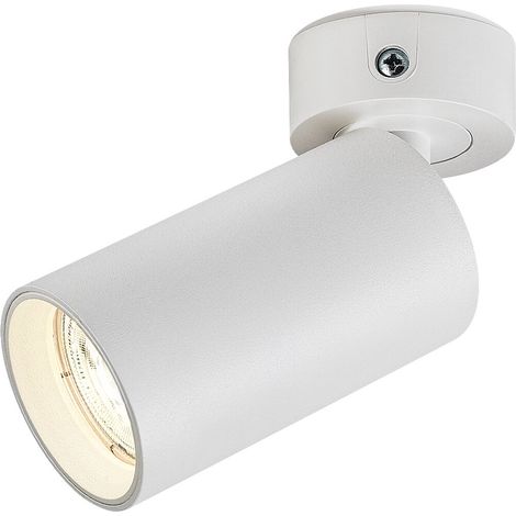 Spot de plafond blanc orientable GU10 7W Yorli (1/3)