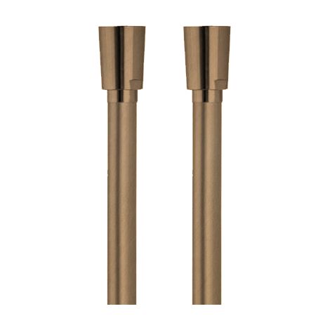 Flexible de douche lisse 150 cm - or rose brossé - Cristina Ondyna (1/2)