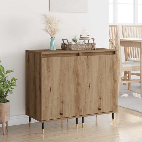 Sideboard 2 pcs Artisan-Eiche 40 x 35 x 70 cm