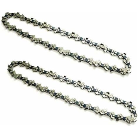 QORVA
-2Pièces 6 pouces chaînes de scie à chaîne pour mini tronçonneuse rechargeable à main chain,Pas de la chaîne1/4,Jauge de la chaîne 0.043/1.1mm,Maillons d'entraînement 37DL,Longueur de coupe util (1/5)
