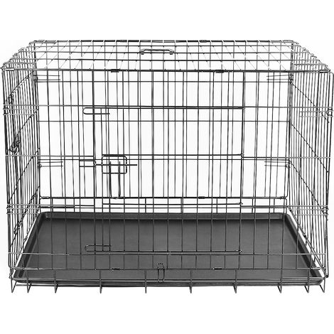 SiFree®Cage pour Chiens,Cage d'extérieur1 Portes, Pliable, Transportable,1067671cm (1/5)