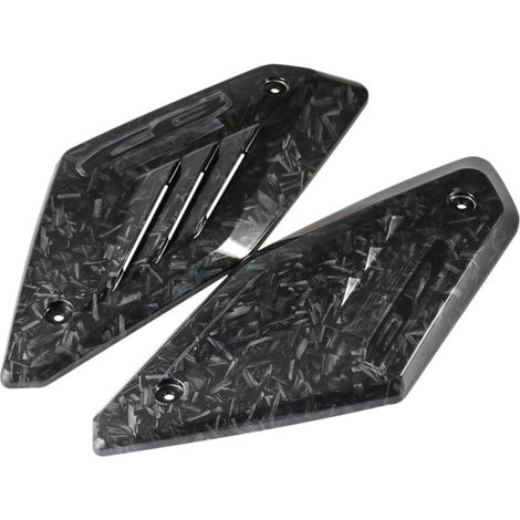 Telaio del pannello laterale e protezione del condotto di aspirazione per modelli CB650R 2019, 2020 e 2021 (colore bambù antracite) (1/3)