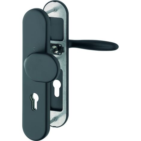 HOPPE® Schutz-Wechselgarnitur mit Langschild Verona 86G/3331/3310/1510, 8/72 mm, Aluminium, 11790696 (1/2)
