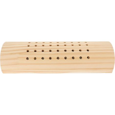 Moxibustionskissen Ergonomisch Holz Nackenstütze Leichtes Wiederverwendbares Nackenkissen für (1/5)