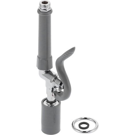 Ensemble de douchette pour robinet commercial, accessoire de douchette de rinçage haute pression, gris (1/5)