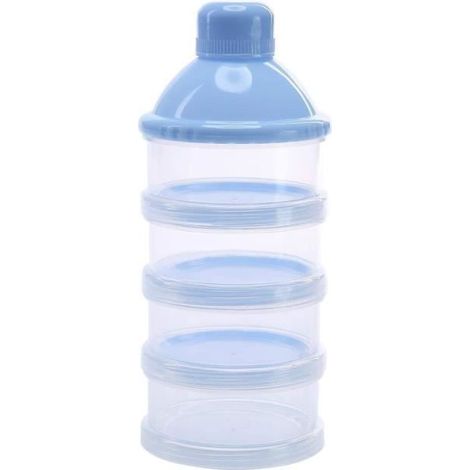 4 Boite Doseuse Poudre de Lait, Bébé Boîte alimentaire Distributeur de lait en Poudre / Boîte de Lait / Poudre de Lait (1/4)