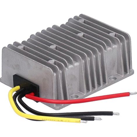 Abwärtswandler (DCDC) Spannungswandler 96 V auf 24 V 15 A 360 W mit vergrößertem Aluminiumgehäuse (1/4)