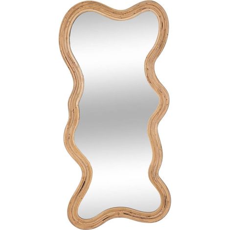 Specchio organico maggie rattan 179x86cm - Atmosphera créateur d'intérieur