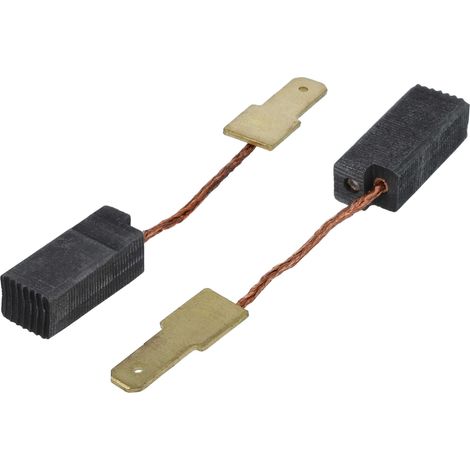 vhbw 2x Carbon Brush 6.3 x 8 x 19.5 mm compatible with Flex SK 602 W, 602 ES power tool
