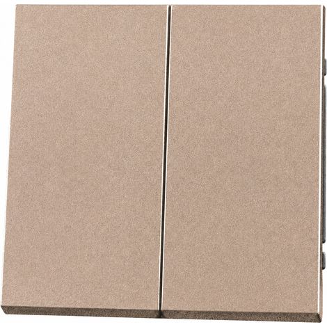 Interrupteur poussoir 2 touches série Z doré PC ignifuge 13 × 9 × 10 cm – Livraison gratuite