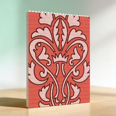 Cadre artistique en blocs à faire soi‑même, cadeau de la Saint‑Valentin pour adultes (1/5)