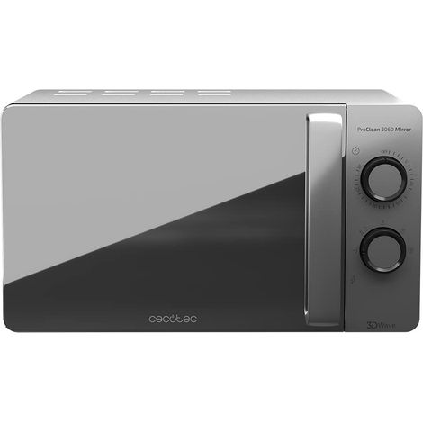 Cecotec Forno a Microonde ProClean 3060 Mirror da 20 Litri, 700 W, rivestimento Ready2Clean per una migliore pulizia, tecnologia 3DWave, Desgin conn porta a specchio (1/5)