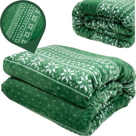 Coperta di Natale per le vacanze di Natale modelli copriletto regalo morbido plaid (1/5)