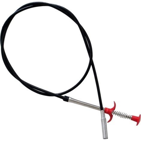 Pince de pression pour tige de nettoyage de canalisations pour égouts 1,6 m (1/5)