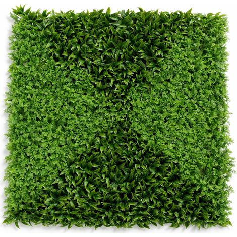100cm Artificial Green Wall Panel Mixed Foliage Faux Living Wall (1/5)