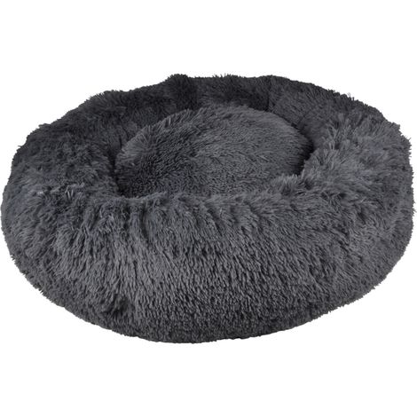 Coussin rond Chat ou Chien Relax Anthracite (1/5)