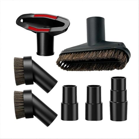 Staubsaugerbürste, Schlauchadapter von 1-3/8 Zoll auf 1-1/4 Zoll auf 1-1/2 Zoll, universelle Reinigungsanschlüsse, Mehrzweckzubehör, Anschlussset, kompatibel mit verschiedenen Modellen, unverzichtbare (1/5)